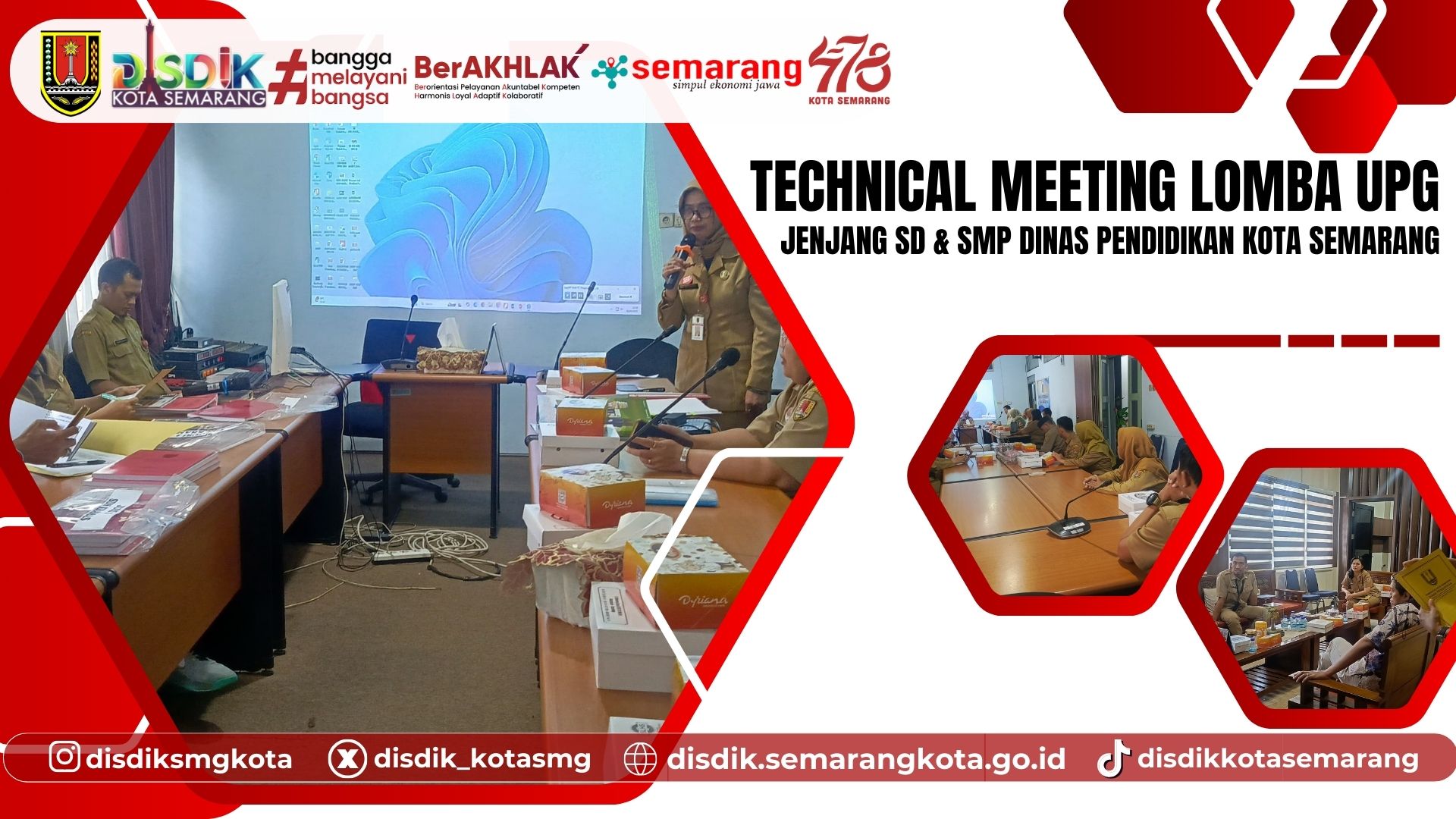 Technical Meeting Lomba UPG Jenjang SD & SMP: Persiapan Menuju Final